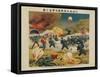 The Battle of Yalu River, 1904-null-Framed Stretched Canvas