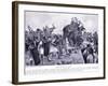 The Battle of Zama 203 BC-John Harris Valda-Framed Giclee Print