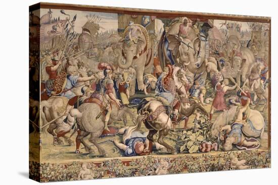 The Battle of Zama-Giulio Romano-Stretched Canvas