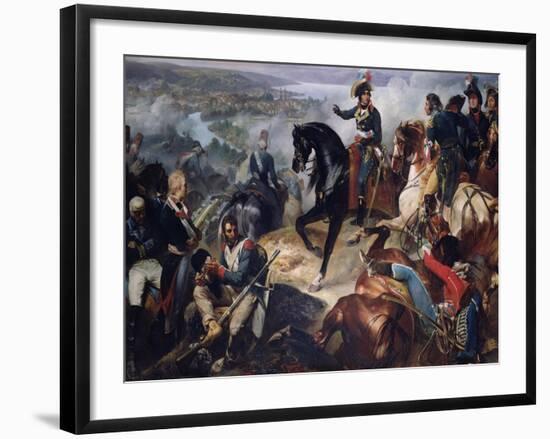 The Battle of Zurich, 25th September 1799, 1837-Francois Bouchot-Framed Giclee Print