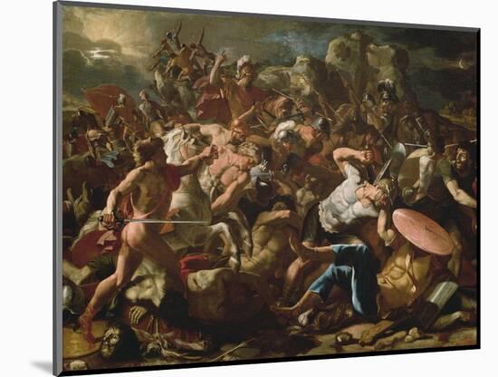 The Battle-Nicolas Poussin-Mounted Giclee Print