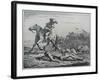 The Battlefield, 1652-Karel Dujardin-Framed Giclee Print