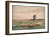 The Battlefield of Crecy, 26 August, 1346-John Absolon-Framed Giclee Print