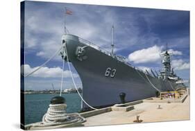 The Battleship Missouri Memorial-Jon Hicks-Stretched Canvas