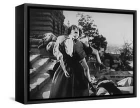 The Battleship Potemkin, 1925 (Bronenosets Potyomkin)-null-Framed Stretched Canvas