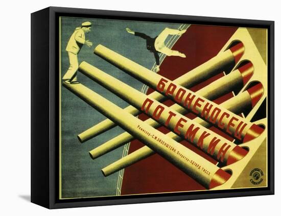 The Battleship Potemkin, 1925 (Bronenosets Potyomkin)-null-Framed Stretched Canvas