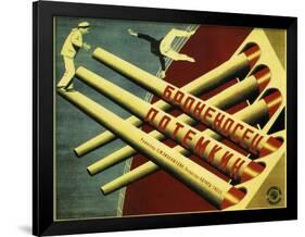 The Battleship Potemkin, 1925 (Bronenosets Potyomkin)-null-Framed Giclee Print