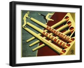 The Battleship Potemkin, 1925 (Bronenosets Potyomkin)-null-Framed Giclee Print