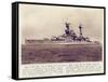 The Battleship, 'Royal Oak', from 'The Illustrated War News', Published 1st November 1939-English Photographer-Framed Stretched Canvas