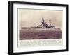 The Battleship, 'Royal Oak', from 'The Illustrated War News', Published 1st November 1939-English Photographer-Framed Giclee Print