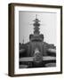 The Battleship South Dakota Resting in the Ship Storage Yard with It's Guns Sealed-Sam Shere-Framed Photographic Print