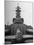 The Battleship South Dakota Resting in the Ship Storage Yard with It's Guns Sealed-Sam Shere-Mounted Photographic Print