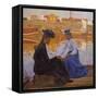 The Bay, 1901-Carl Wilhelmson-Framed Stretched Canvas