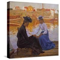 The Bay, 1901-Carl Wilhelmson-Stretched Canvas