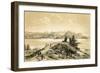 The Bay and Island of Hong Kong, 1847-E Gilks-Framed Giclee Print