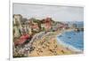 The Bay and Sands, Broadstairs-Alfred Robert Quinton-Framed Giclee Print