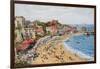 The Bay and Sands, Broadstairs-Alfred Robert Quinton-Framed Giclee Print