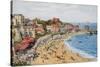 The Bay and Sands, Broadstairs-Alfred Robert Quinton-Stretched Canvas