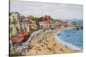 The Bay and Sands, Broadstairs-Alfred Robert Quinton-Stretched Canvas