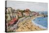 The Bay and Sands, Broadstairs-Alfred Robert Quinton-Stretched Canvas