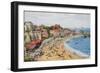 The Bay and Sands, Broadstairs-Alfred Robert Quinton-Framed Giclee Print