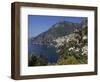 The Bay and the Village of Positano on the Amalfi Coast, Campania, Italy, Europe-Olivier Goujon-Framed Photographic Print