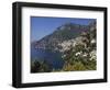 The Bay and the Village of Positano on the Amalfi Coast, Campania, Italy, Europe-Olivier Goujon-Framed Photographic Print