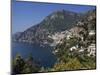 The Bay and the Village of Positano on the Amalfi Coast, Campania, Italy, Europe-Olivier Goujon-Mounted Photographic Print