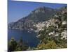 The Bay and the Village of Positano on the Amalfi Coast, Campania, Italy, Europe-Olivier Goujon-Mounted Photographic Print