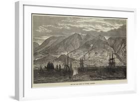 The Bay and Town of Funchal, Madeira-null-Framed Giclee Print