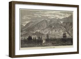 The Bay and Town of Funchal, Madeira-null-Framed Giclee Print