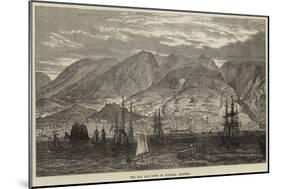 The Bay and Town of Funchal, Madeira-null-Mounted Giclee Print