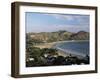 The Bay at San Juan Del Sur, South Coast, Pacific, Nicaragua, Central America-Robert Francis-Framed Photographic Print