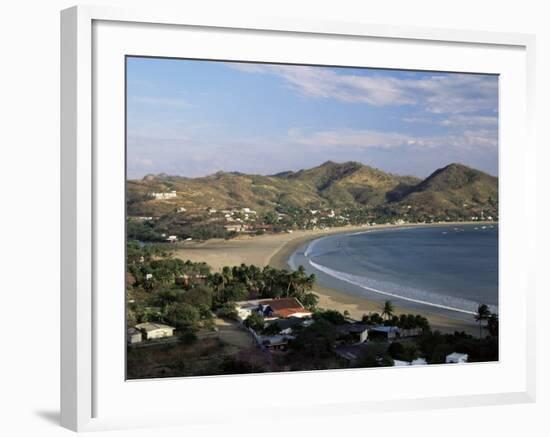 The Bay at San Juan Del Sur, South Coast, Pacific, Nicaragua, Central America-Robert Francis-Framed Photographic Print