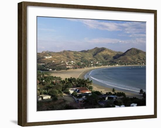 The Bay at San Juan Del Sur, South Coast, Pacific, Nicaragua, Central America-Robert Francis-Framed Photographic Print