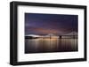 The Bay Bridge Reflects at Dawn in San Francisco, California, Usa-Chuck Haney-Framed Photographic Print