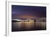 The Bay Bridge Reflects at Dawn in San Francisco, California, Usa-Chuck Haney-Framed Photographic Print