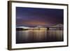 The Bay Bridge Reflects at Dawn in San Francisco, California, Usa-Chuck Haney-Framed Photographic Print