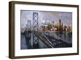 The Bay Bridge-Marti Bofarull-Framed Giclee Print