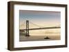 The Bay Bridge.-Jon Hicks-Framed Photographic Print