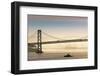 The Bay Bridge.-Jon Hicks-Framed Photographic Print