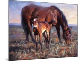 The Bay Filly-Jack Sorenson-Mounted Art Print