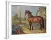 The Bay Horse' Sincero'-Johann Georg Hamilton-Framed Giclee Print