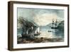 The Bay of Annapolis, circa 1880-Currier & Ives-Framed Giclee Print