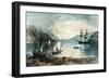 The Bay of Annapolis, circa 1880-Currier & Ives-Framed Giclee Print