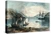 The Bay of Annapolis, circa 1880-Currier & Ives-Stretched Canvas