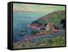 The Bay of Biscay, Brittany-Henry Moret-Framed Stretched Canvas