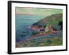 The Bay of Biscay, Brittany-Henry Moret-Framed Giclee Print