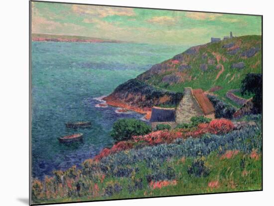 The Bay of Biscay, Brittany-Henry Moret-Mounted Giclee Print
