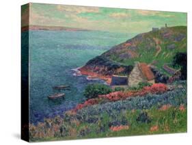 The Bay of Biscay, Brittany-Henry Moret-Stretched Canvas
